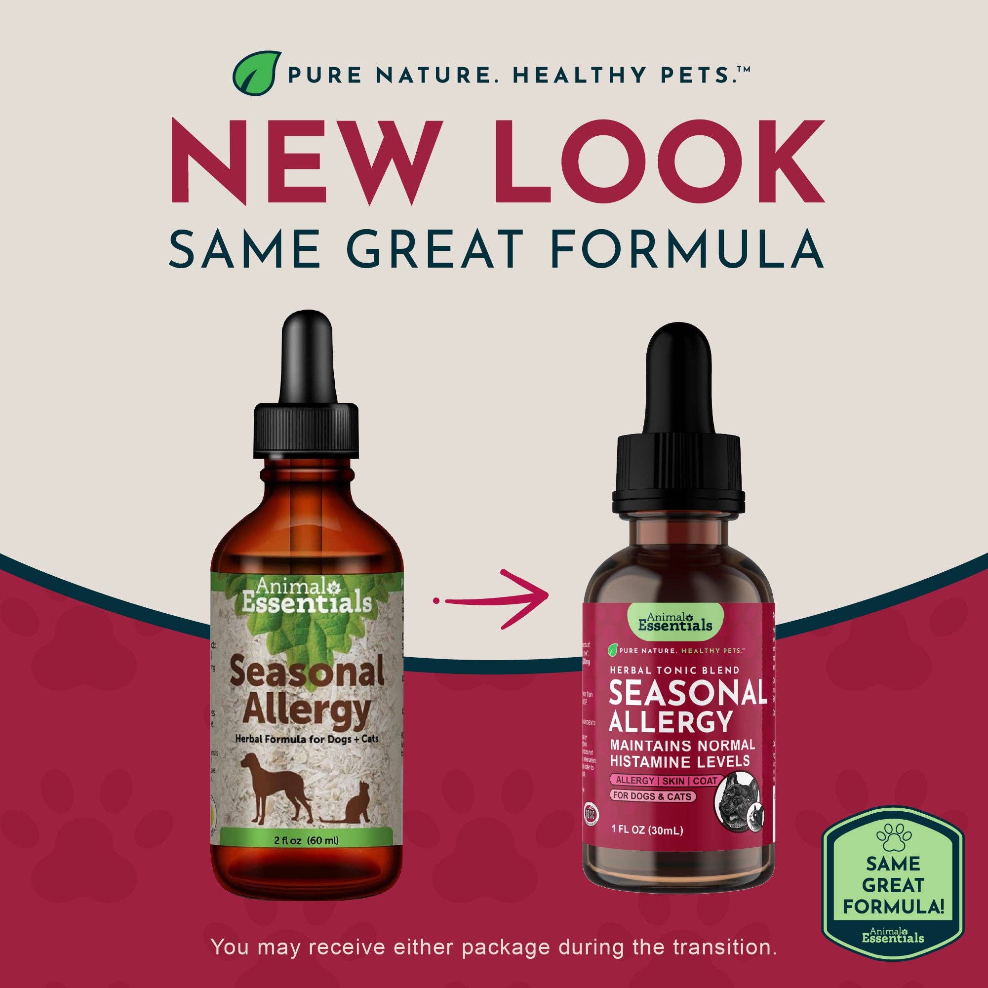 Seasonal Allergy Herbal Tonic | Maintains Normal Histamine Levels