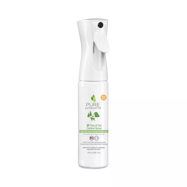 Pure & Natural Pet Flea & Tick Spray – Dogs