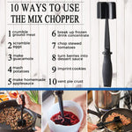 5-Blade Meat Chopper for Raw & Cooked Meat