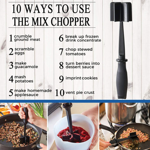 5-Blade Meat Chopper for Raw & Cooked Meat