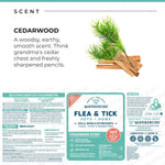 Wondercide Cedarwood Flea, Tick & Mosquito Spray – 16 oz