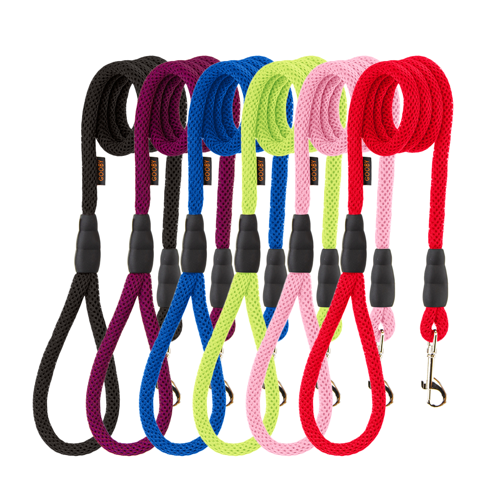 Gooby Soft Mesh Dog Leash – 4 ft, Model 10017