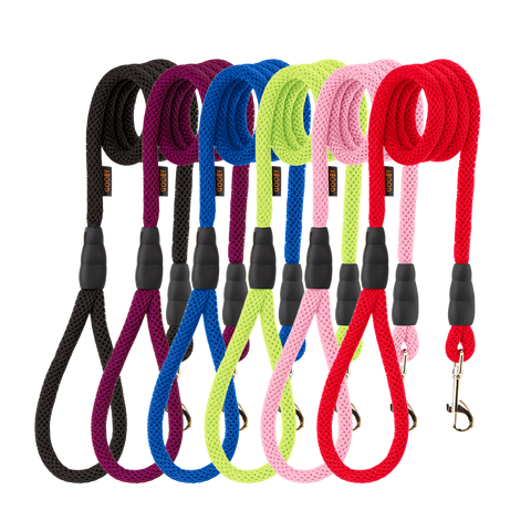 Gooby Soft Mesh Dog Leash – 4 ft, Model 10017