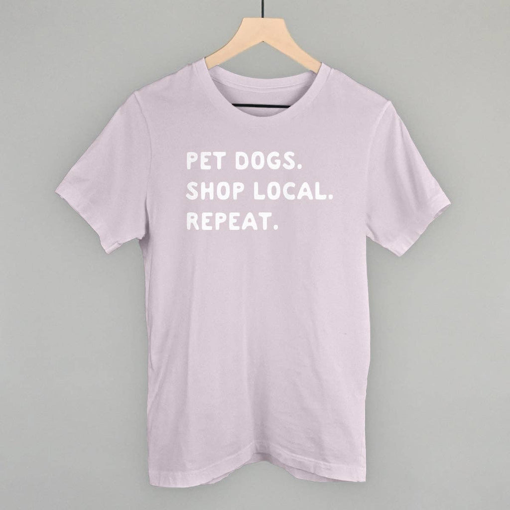 Ivy + Cloth Pet Dogs, Shop Local, Repeat T-Shirt