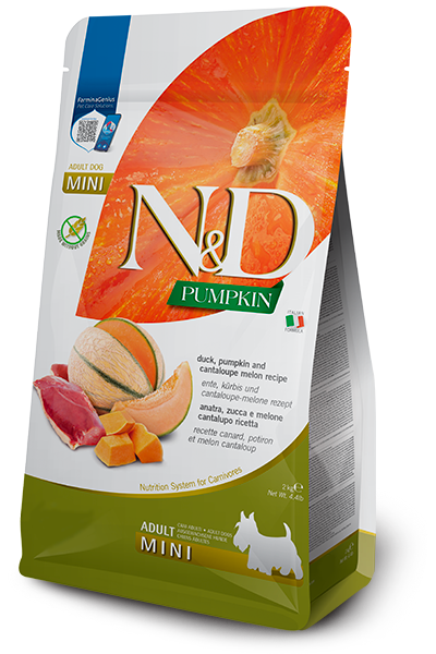 Farmina N&D Duck, Pumpkin & Cantaloupe Mini Dog Food – 4.4 lb