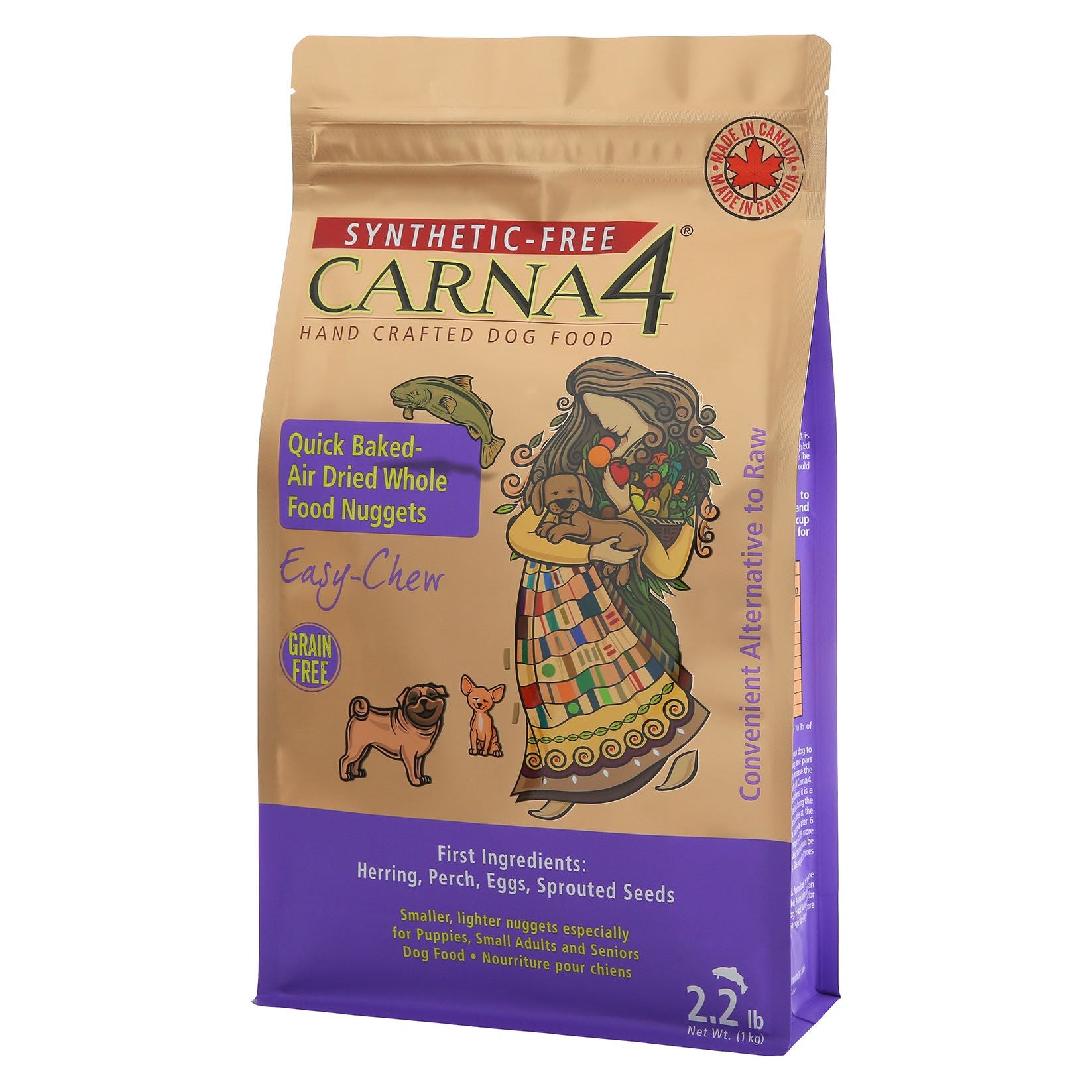 CARNA4 Easy chew Fish Formula Dog Food 5 Shinto s Pet Food