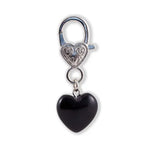 Crystal Pet Love Pet Pendant - Black Obsidian Heart