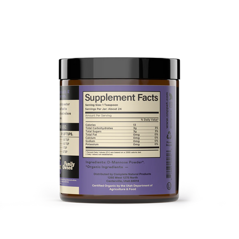 Organic D-Mannose Powder for Dogs & Cats  - Complete Natural Products