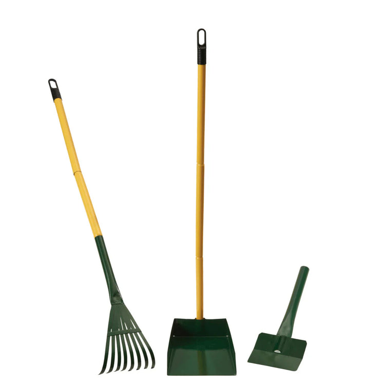 SPOT Poop Scooper Rake, Spade & Pan Set