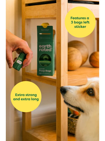 Earth Rated Lavender-Scented Dog Poop Bags – 315 Count