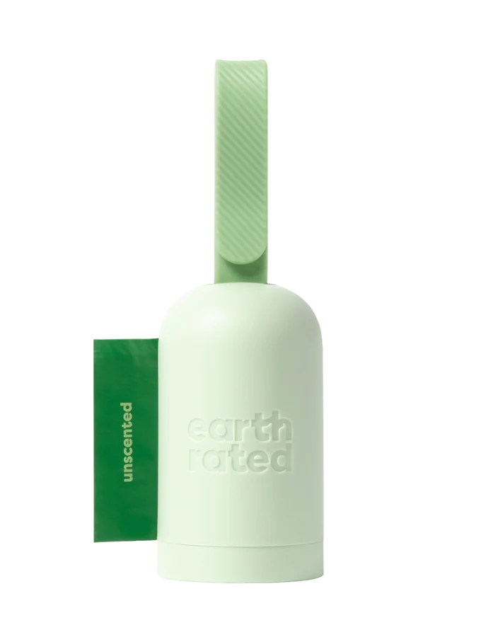 Earth Rated Poop Bag Dispenser with 15 Bags