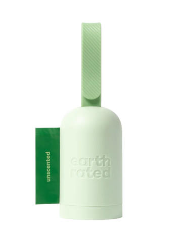 Earth Rated Poop Bag Dispenser with 15 Bags