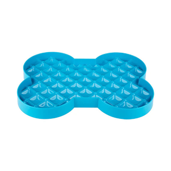 LickiMat SloDog Slow Feeder Plate – Blue
