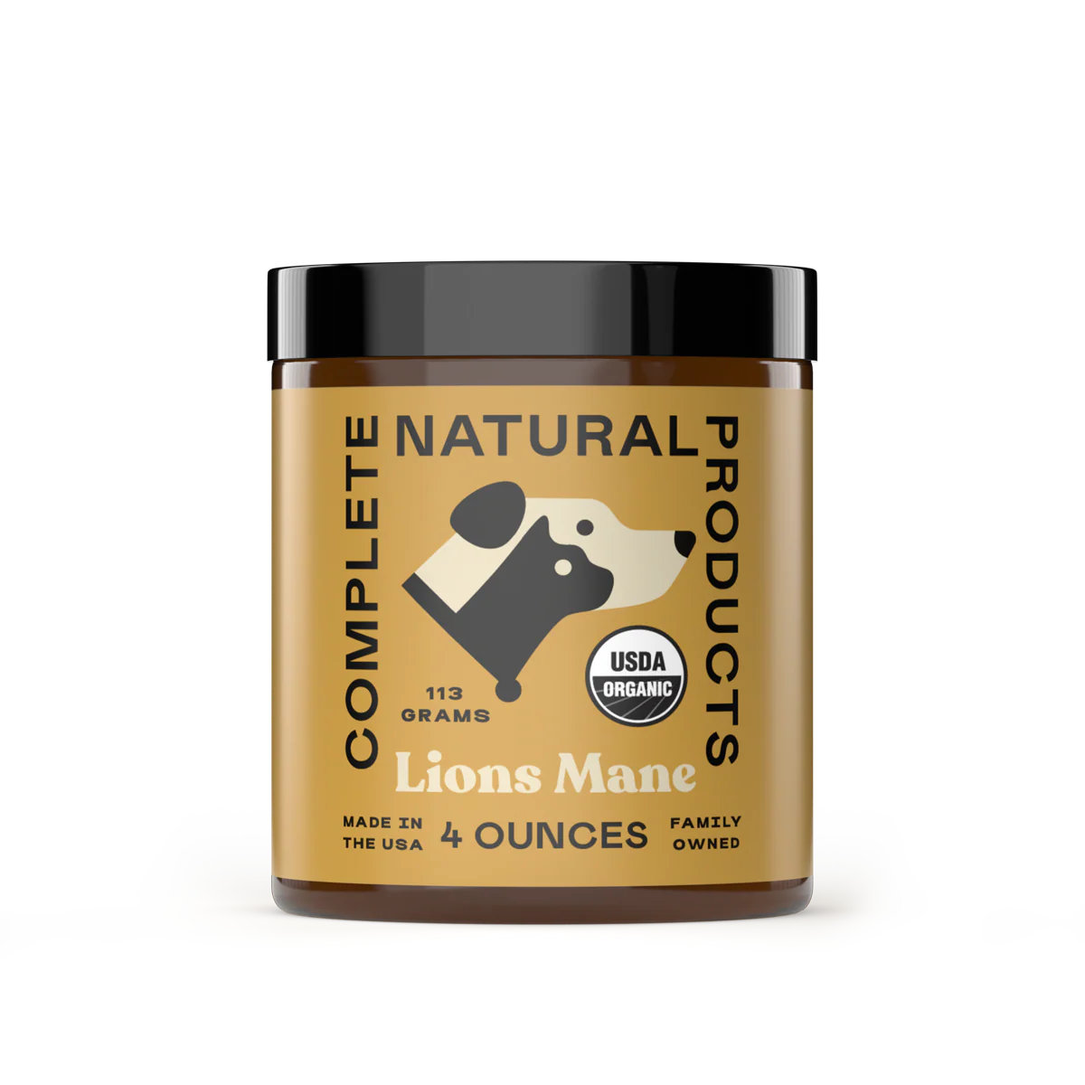 Organic Lion's Mane Mushroom Powder 4oz - Complete Natural Products