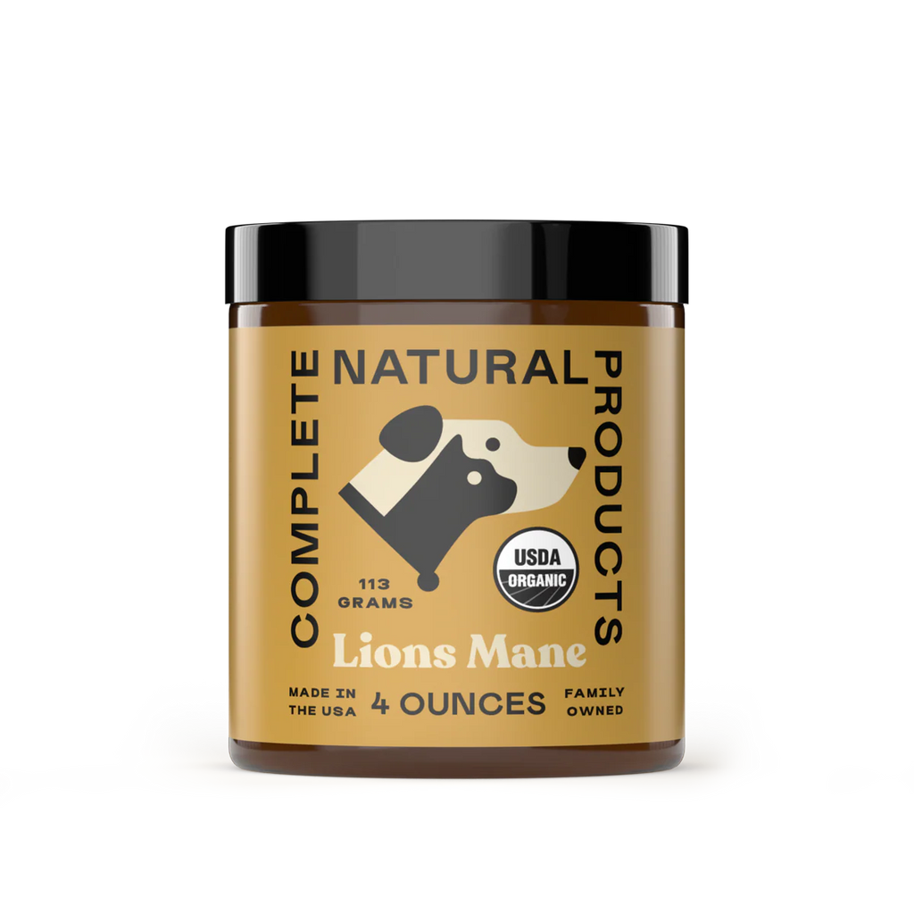 Organic Lion's Mane Mushroom Powder 4oz - Complete Natural Products