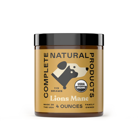 Organic Lion's Mane Mushroom Powder 4oz - Complete Natural Products