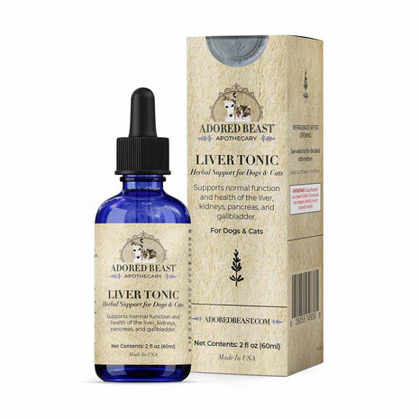 Adored Beast Liver Tonic - Herbal Support for Dogs & Cats 2oz