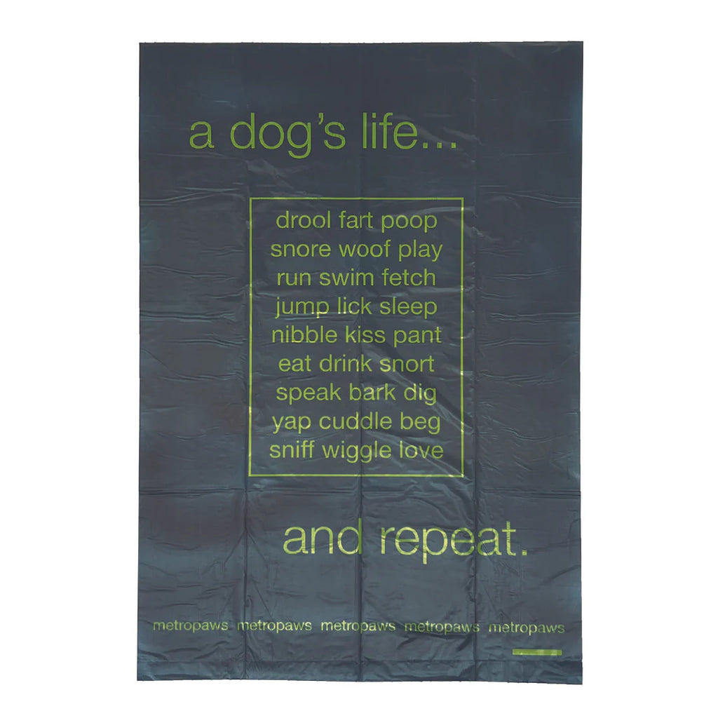 MetroPaws Unscented Degradable Dog Poop Bags – 120 Count