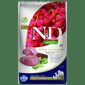 N&D - Lamb, Quinoa, Broccoli & Asparagus Weight Management Recipe for Dogs