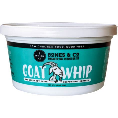 Bones & Co. Goat Whip – Frozen Dog & Cat Treats