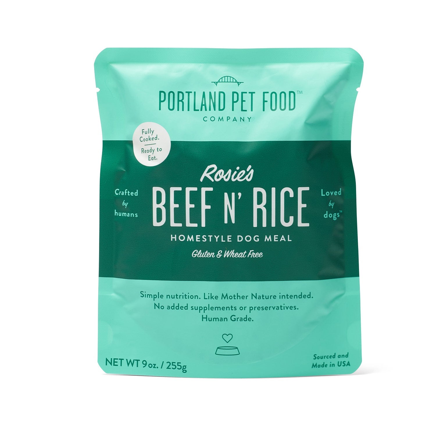 Portland Pet Food Co. Beef & Rice - Dog Food