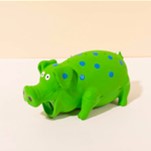 Rubber Pig Dog Toy