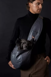 Noah & Paw Vegan Leather Pet Sling Carrier – S/M