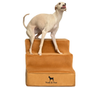 Faux Leather Dog Stairs | Noah & Paw