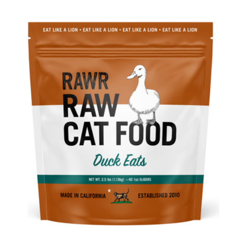 Raw Cat Food - Duck - 2.5 lb