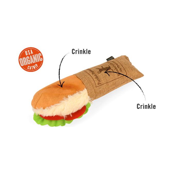 P.L.A.Y. Tuna Baguette Cat Kicker Toy