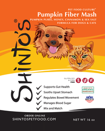 Shinto’s Pumpkin Fiber Mixer for Dogs & Cats