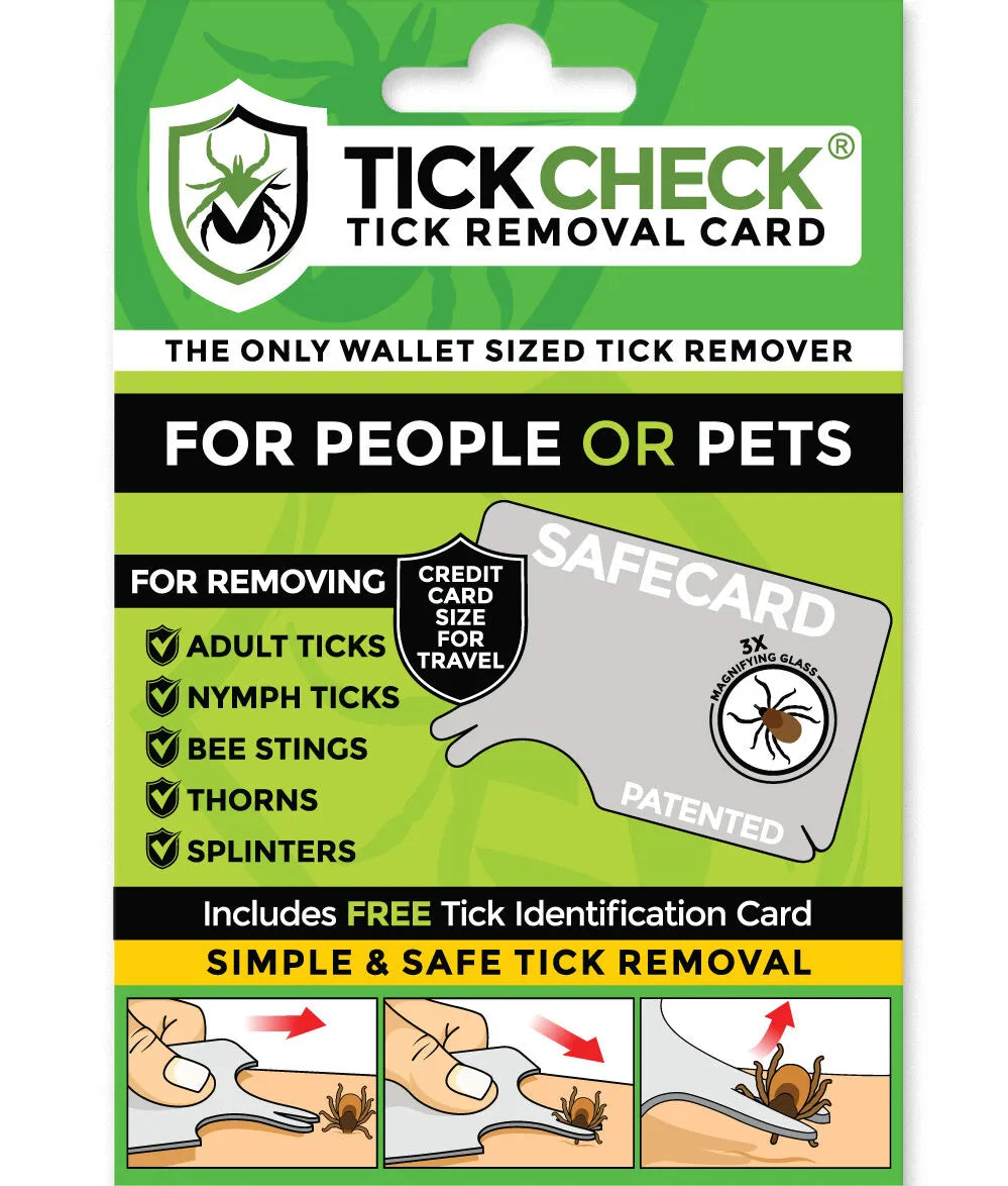 TickCheck Wallet Sized Tick Remover Card