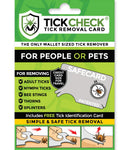 TickCheck Wallet-Sized Tick Remover Card