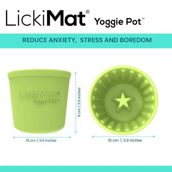 LickiMat Yoggie Pot Slow Feeder