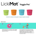 LickiMat Yoggie Pot Slow Feeder