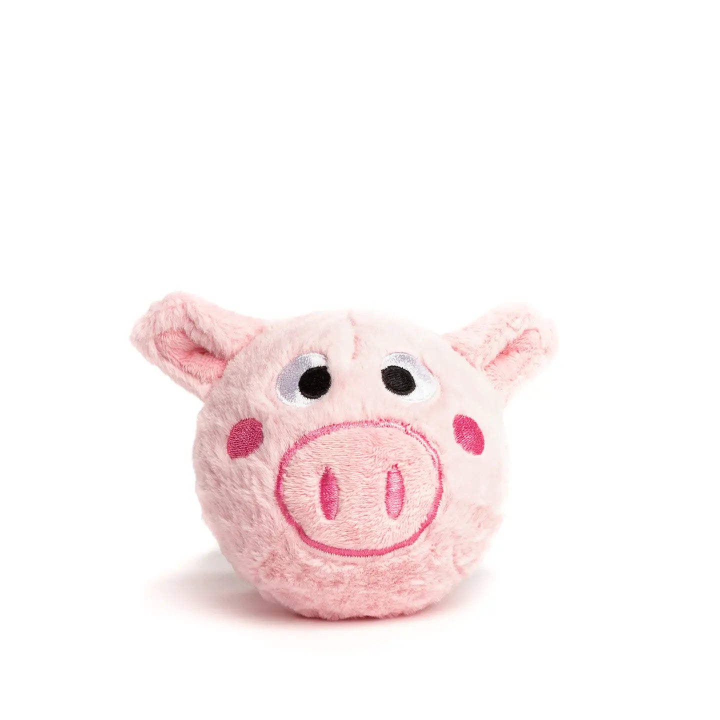 FabDog Pig Faballs Squeaky Dog Toy – Pig Squeaky Dog Toy Ball