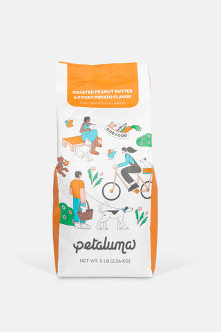 Petaluma Roasted Peanut Butter & Sweet Potato Baked Dog Food – 5 lb