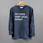 Ivy + Cloth Pet Dogs, Shop Local, Repeat T-Shirt