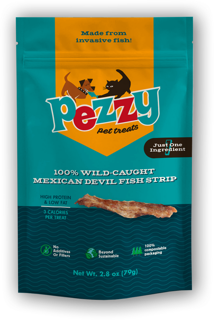 Devil Fish Strips (Single Ingredient Dog & Cat Treats)