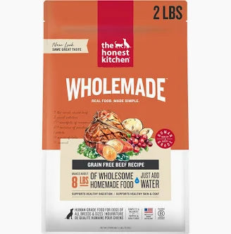 The Honest Kitchen Wholemade Grain-Free Beef Dehydrated Dog Food