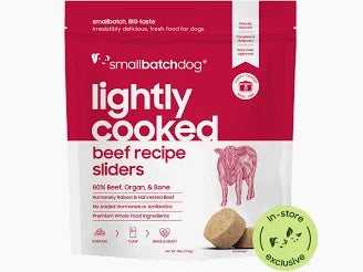 Smallbatch Lightly Cooked Beef Sliders