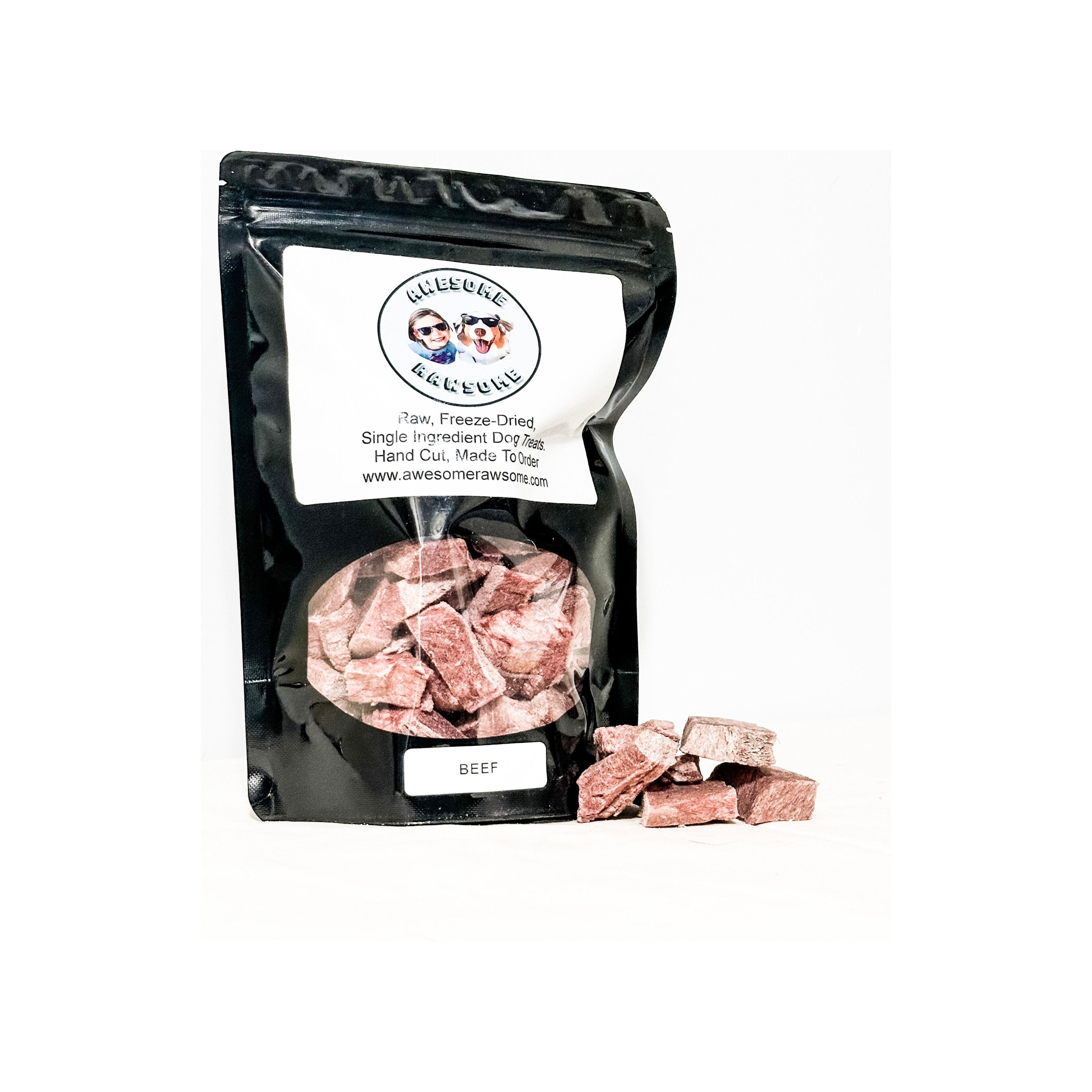 Awesome Rawsome - Raw, Freeze Dried Beef Liver Treats 2.5 oz.