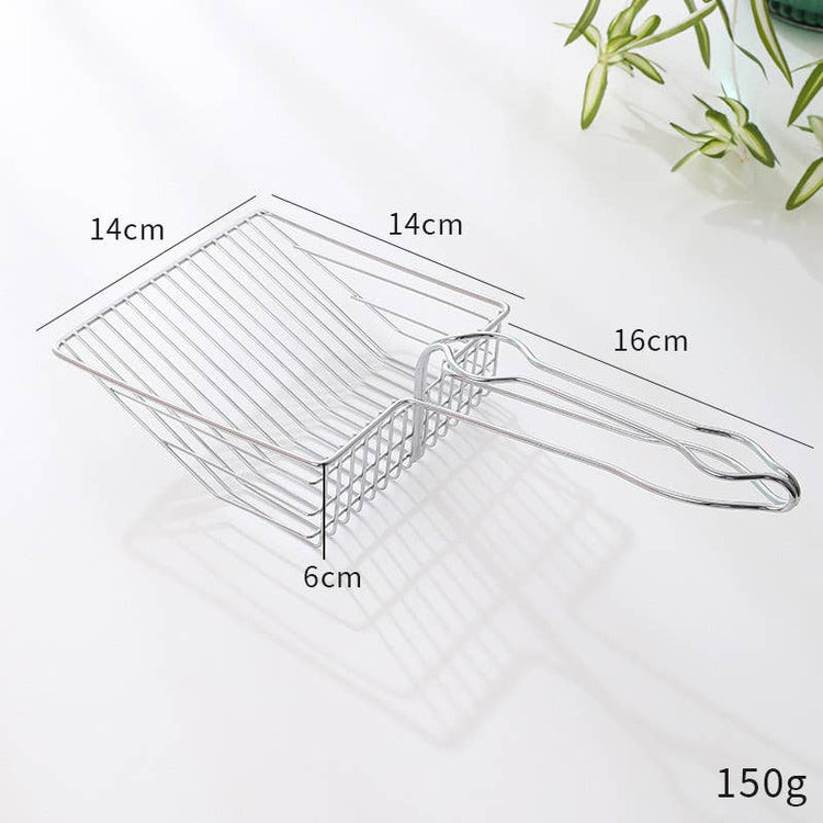 Pet Food Culture Stainless Steel Cat Litter Scoop