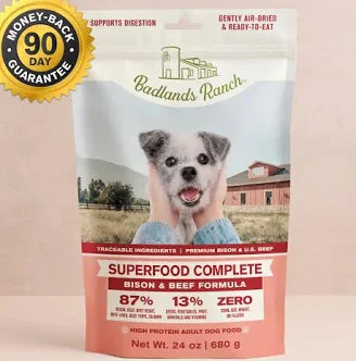 Badlands Ranch Superfood Complete Bison & Beef – 11.5 oz