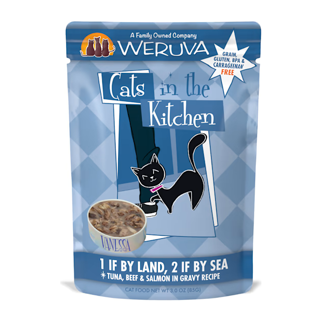 Cats in the Kitchen - 1 if by land, 2 if by sea - Wet Food