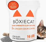 Boxiecat Extra Strength Scent-Free Clumping Cat Litter