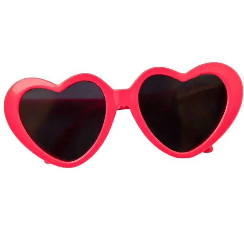 Heart-Shaped Glasses for Small Dogs & Cats