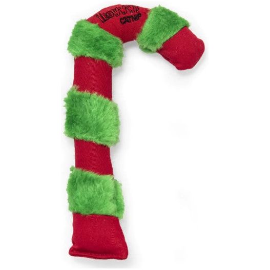 Yeowww! Catnip Candy Cane Christmas Cat Toy