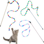 Rainbow Teaser Wand for Cats