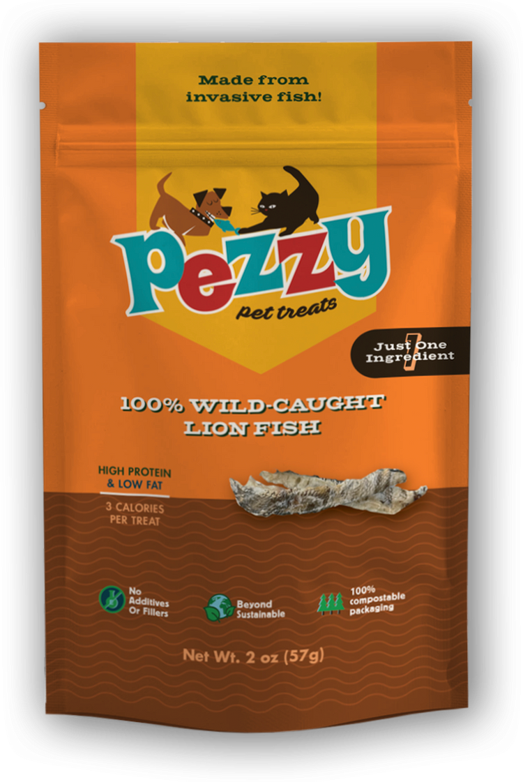 Lionfish Sticks (Single Ingredient Dog & Cat Treats)